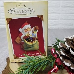 Santa's magic sack (Hallmark keepsake ornament)